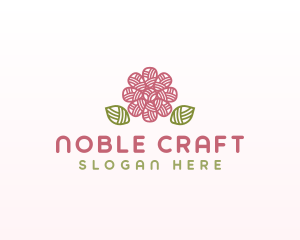 Flower Yarn Crafts logo design