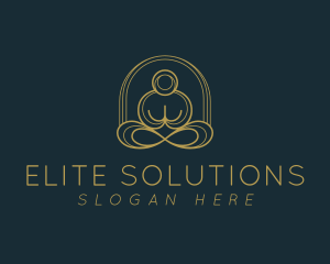 Yoga Zen Meditation  Logo