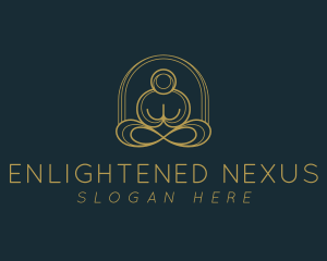 Yoga Zen Meditation  logo design