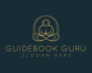 Yoga Zen Meditation  logo design