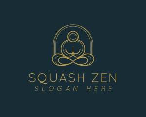 Yoga Zen Meditation  logo design