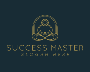 Yoga Zen Meditation  logo design