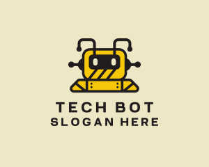 Mechanical Robot Gaming logo design