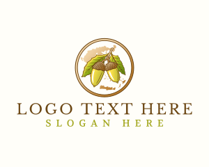 Greece Quercus Ilex Acorn logo