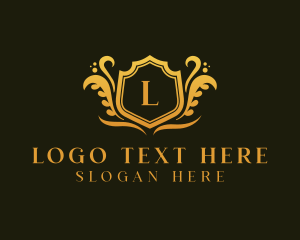 Victorian Luxury Shield Ornament  logo