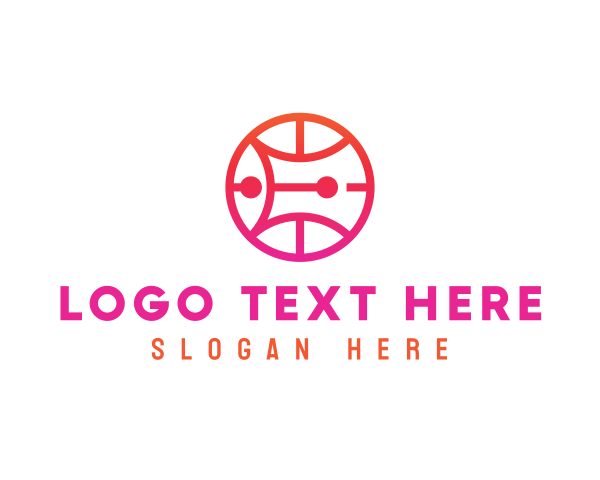 Basketball logo example 2