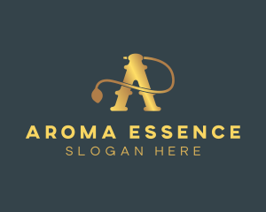 Fragrance Boutique Letter A logo design