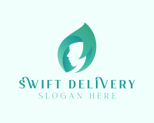 Mint Hair Beauty Salon logo design