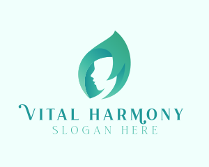 Mint Hair Beauty Salon logo design