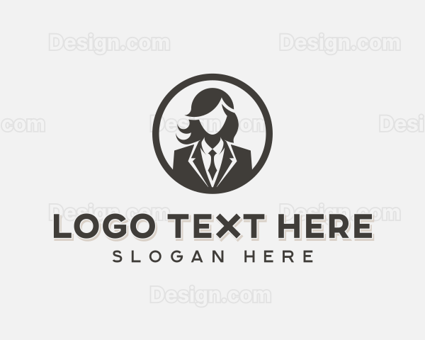 Administrative Professional Female Logo