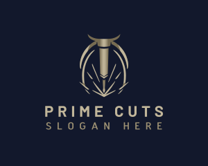 Laser Cutting Machinist logo design