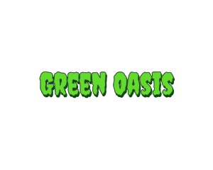 Slimy Green Wordmark logo design