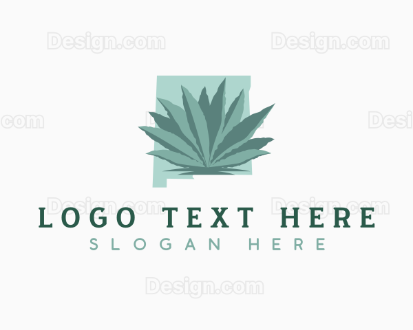 New Mexico Agave Plant Logo