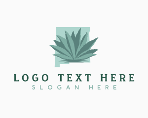 New Mexico Agave Plant Logo