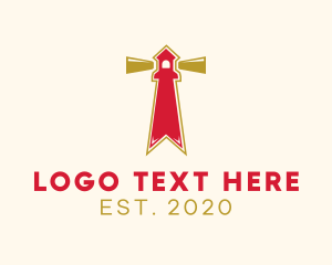 Lighthouse Beacon Bookmark logo