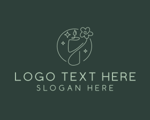 Floral Wellness Candle logo