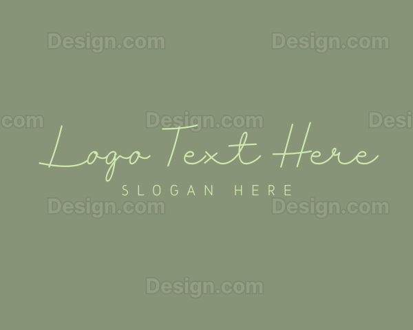 Luxury Minimalist Brand Logo