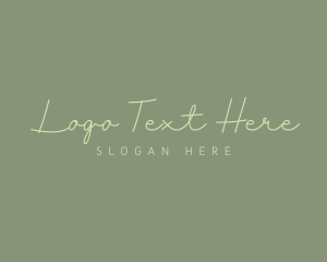 Luxury Minimalist Brand logo