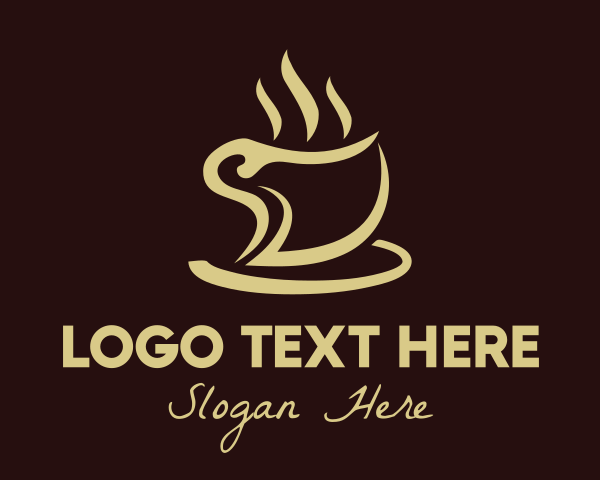 Hot Coffee logo example 1