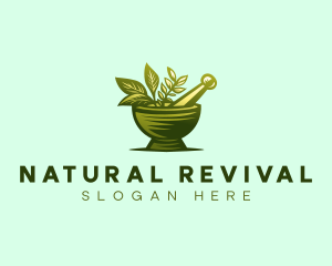 Mortar Herbal Medicine logo