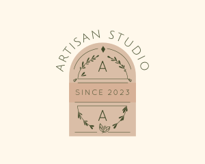 Organic Natural Plant Spa  logo design