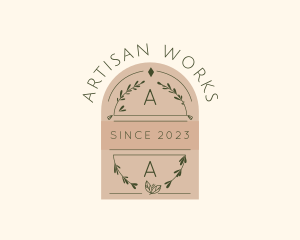 Organic Natural Plant Spa  logo design