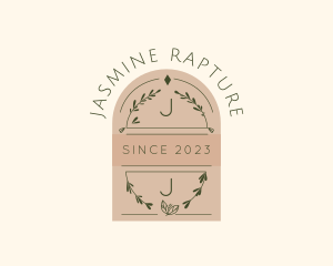 Organic Natural Plant Spa  logo design