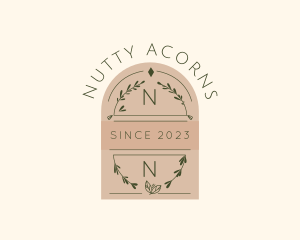 Organic Natural Plant Spa  logo design