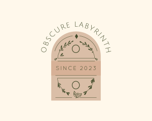 Organic Natural Plant Spa  logo design