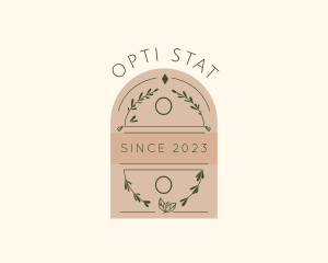 Organic Natural Plant Spa  logo design