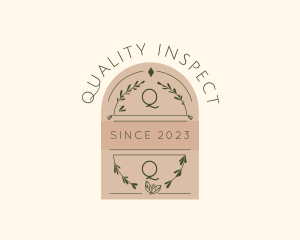 Organic Natural Plant Spa  logo design