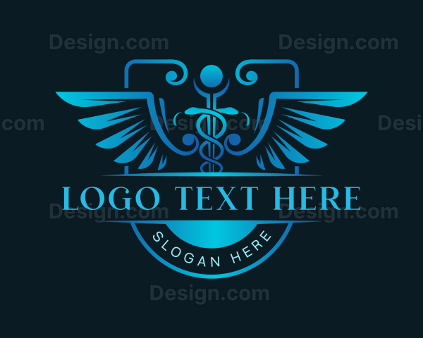 Physician Caduceus Medicine Logo