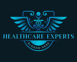 Physician Caduceus Medicine logo design