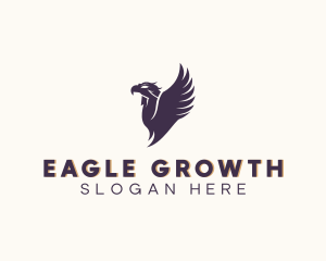 American Bald Eagle Bird logo design