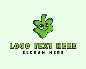 Smiling Leaf Vegetable Logo