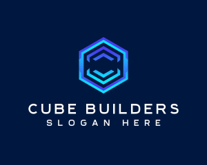 Cyber Cube Network logo design