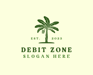 Banana Tree Plant logo design