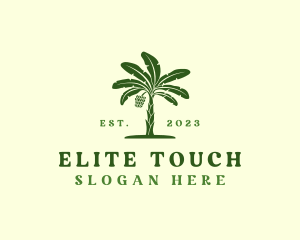 Banana Tree Plant logo design