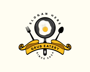 Egg Breakfast Kitchen logo design