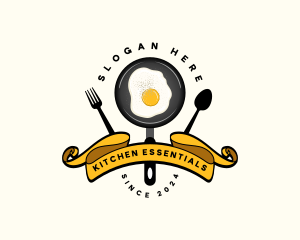 Egg Breakfast Kitchen logo design