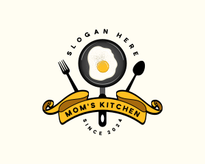 Egg Breakfast Kitchen logo design