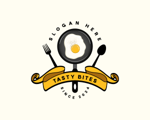 Egg Breakfast Kitchen logo design