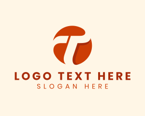 Professional Modern Letter T logo