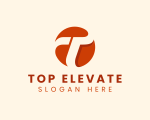 Professional Modern Letter T logo design