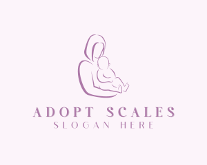 Infant Mother Postpartum logo design