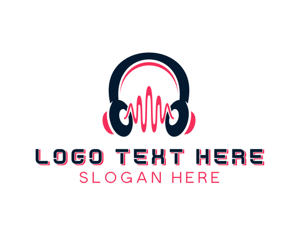 Headset logo example 2