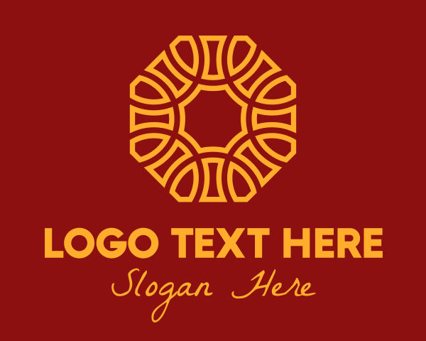Bagua logo example 2