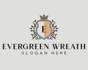 Royal High End Wreath logo design