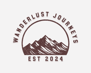 Travel Tourist Mountain Logo