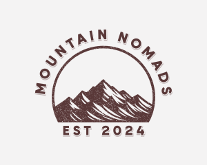 Travel Tourist Mountain logo design